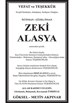 Vefat İlanı servisi 444 33 13