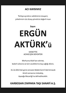 Vefat İlanı servisi 444 33 13